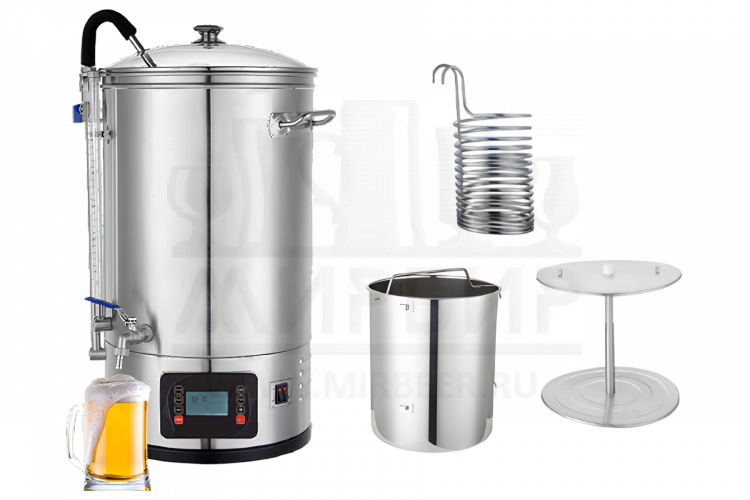 Автоматическая пивоварня Damai-60 с чиллером и замками