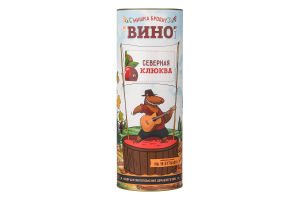 Набор для приготовления вина Мишка бродит "Северная клюква"