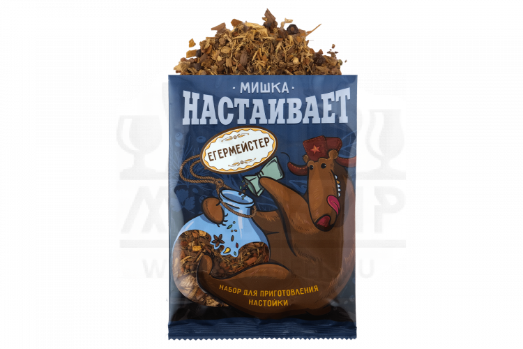 Набор Мишка настаивает для приготовления напитка "Егермейстер", 99 г.