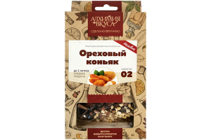 Набор Алхимия вкуса № 2 для приготовления наливки "Ореховый коньяк", 50 г