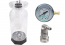 Комплект: Fermenter Junior 20 л + манометр + фитинг газовый с резьбой