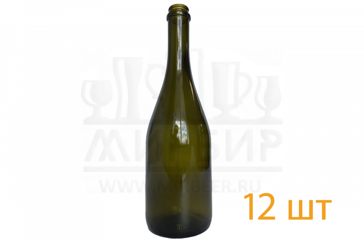 Бутылка стеклянная "МОНРО" 12 шт. , 0,75 л.
