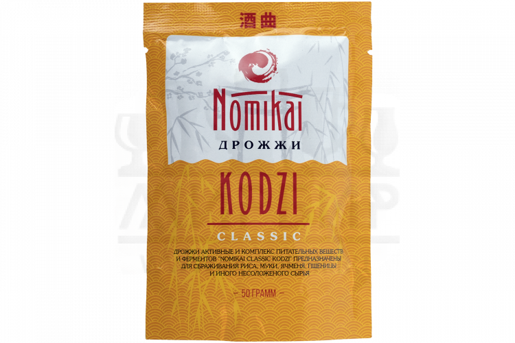 Спиртовые дрожжи Кодзи Nomikai "Classic" 50 г