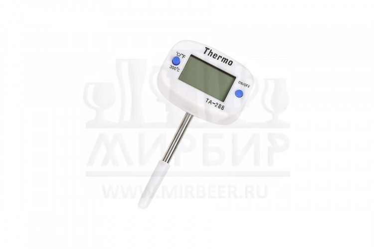 Цифровой термометр со щупом ТА-288, длина щупа 4 см.