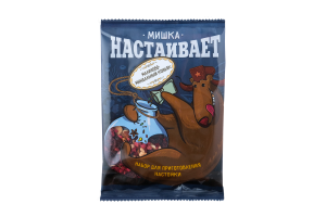 Набор Мишка настаивает для приготовления настойки "Малиново-миндальный коньяк", 25 г