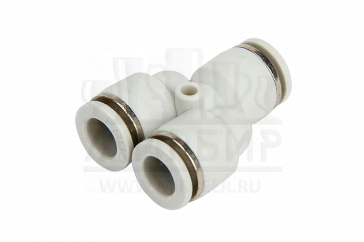 Тройник для пневмошлангов 12х8 Y-образный