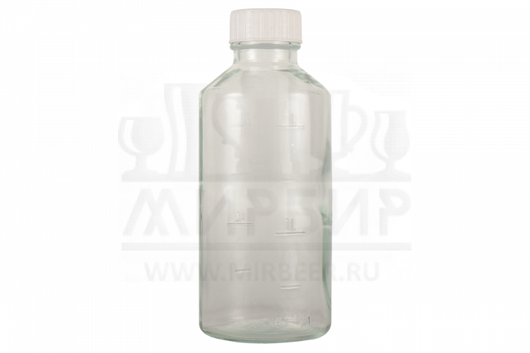 Бутылка мерная с делениями, 2,5 л