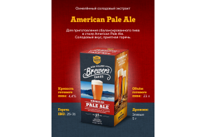 Солодовый экстракт Mangrove Jack's NZ Brewer's Series "American Pale Ale", 1,7 кг