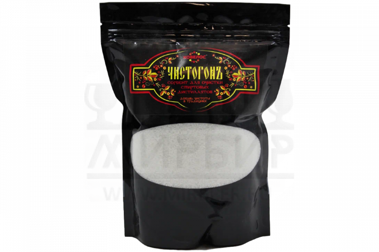 Сорбент для очистки спиротовых дистиллятов Ковелос "ЧистогонЪ", 350 г.