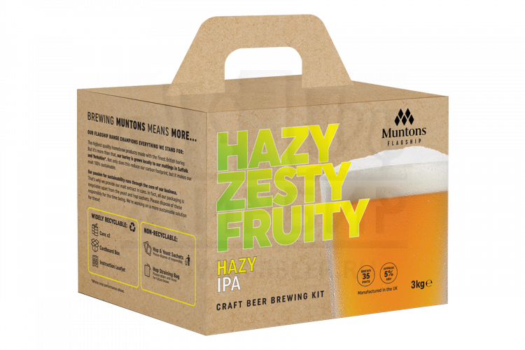 Солодовый экстракт Muntons Flagship "Hazy IPA", 3 кг