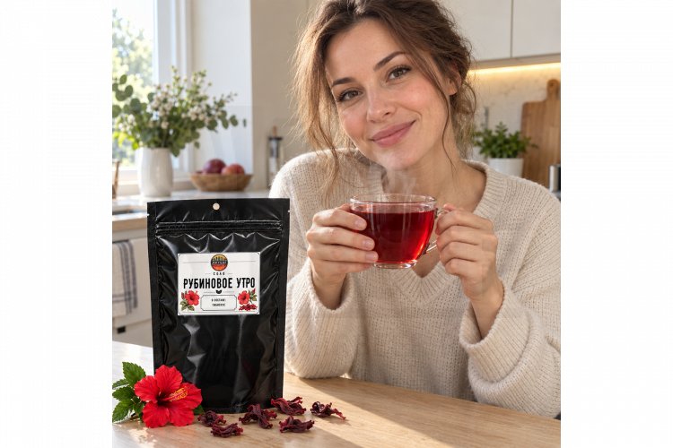 Соло Каркаде «Рубиновое утро» 50г. чистый вкус