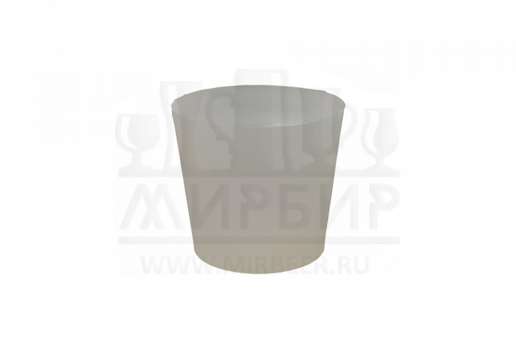 Пробка силиконовая прозрачная №34,5 39*31/35 (№8)