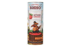 Набор для приготовления вина Мишка бродит "Летняя клубника"