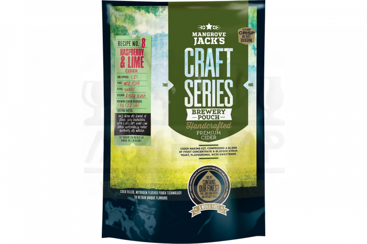 Сидровый экстракт Mangrove Jack's Craft Series "Raspberry and Lime Cider", 2,4 кг