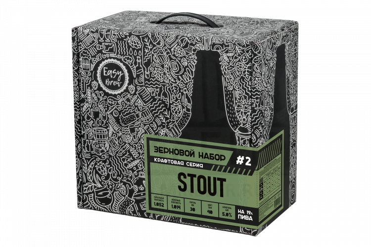 Зерновой набор Easy Brew "Stout" на 19 л пива