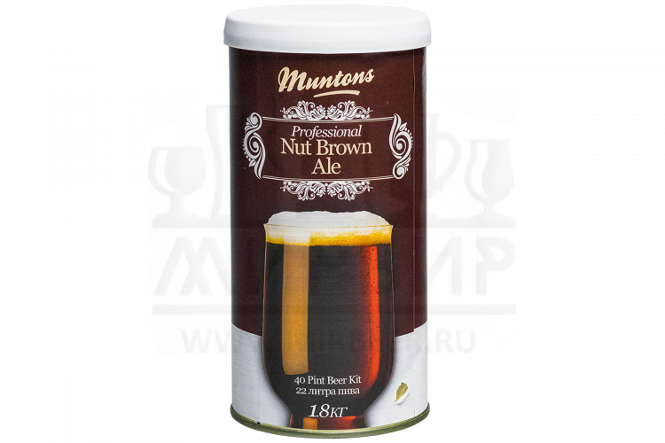 Солодовый экстракт Muntons "Nut Brown", 1,8 кг