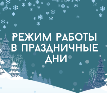 Режим работы в новогодние праздники 2026