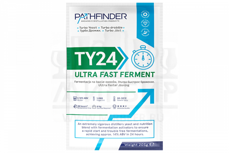 Спиртовые дрожжи Pathfinder "24 Ultra Fast Ferment", 205 г