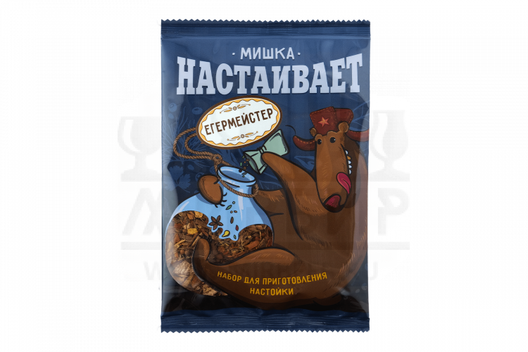 Набор Мишка настаивает для приготовления напитка "Егермейстер", 99 г.