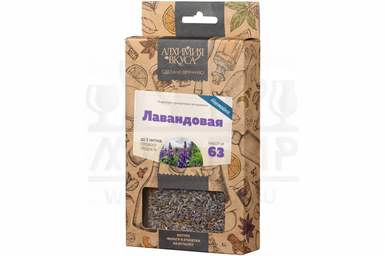 Набор Алхимия вкуса № 63 для приготовления настойки "Лавандовая", 36 г