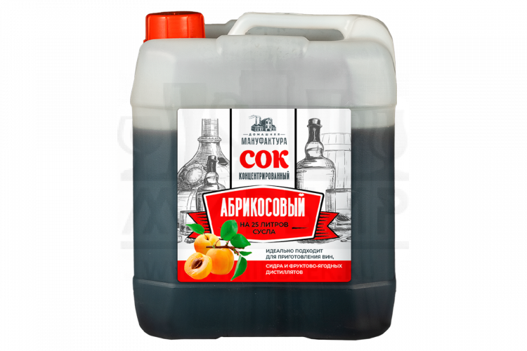 Концентрированный сок Домашняя Мануфактура "Абрикосовый", 5 кг