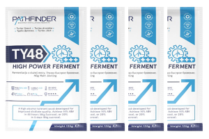 Комплект: Спиртовые дрожжи Pathfinder "48 Turbo High Power Ferment", 135 г, 4 шт.