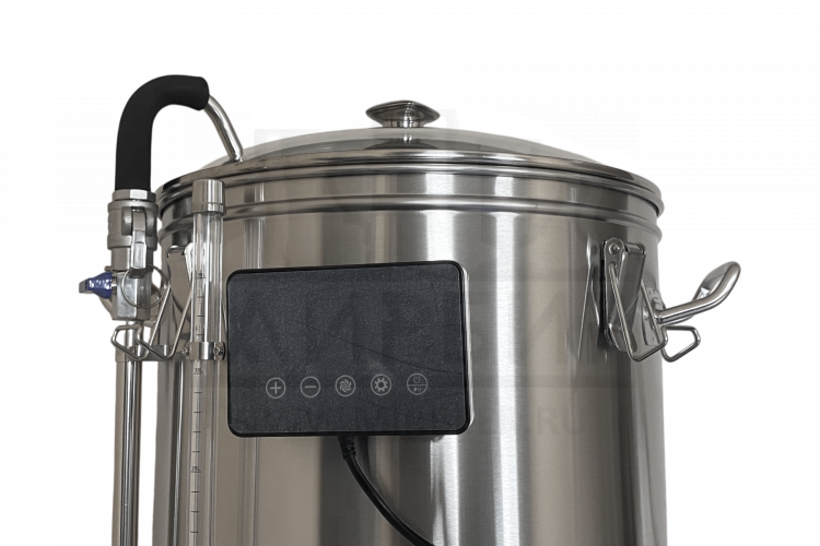 Автоматическая Пивоварня МирБир AllGrain, 40л. с WiFi и чиллером с коническим дном