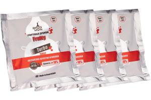 Комплект: Спиртовые дрожжи Bragman "Fruity Turbo", 60 г, 4 шт. 