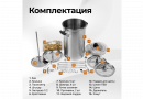 Коптильня Hanhi с функцией шашлычницы, 20 л.