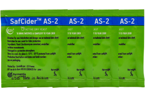 Комплект: Дрожжи для сидра Fermentis "Safcider AS-2", 5 г, 4 шт.