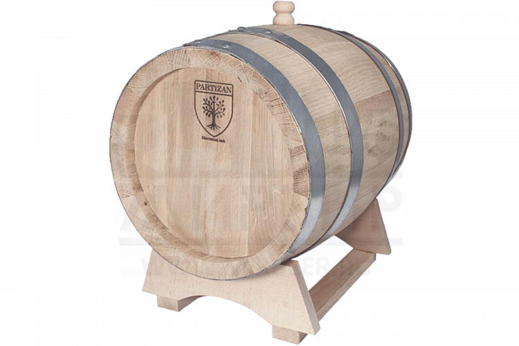 Дубовая бочка Partizan славонский дуб, 20 л.