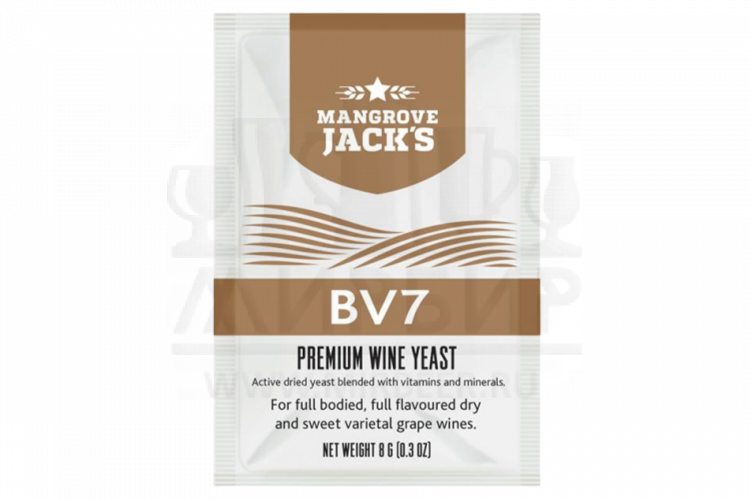 Винные дрожжи Mangrove Jack's "BV7", 8 г