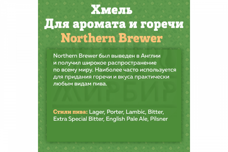 Хмель Beervingem "Northern Brewer", 50 г