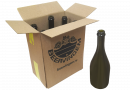 Бутылки шампанские Beervingem 0,75 л, 6 шт в картонной коробке