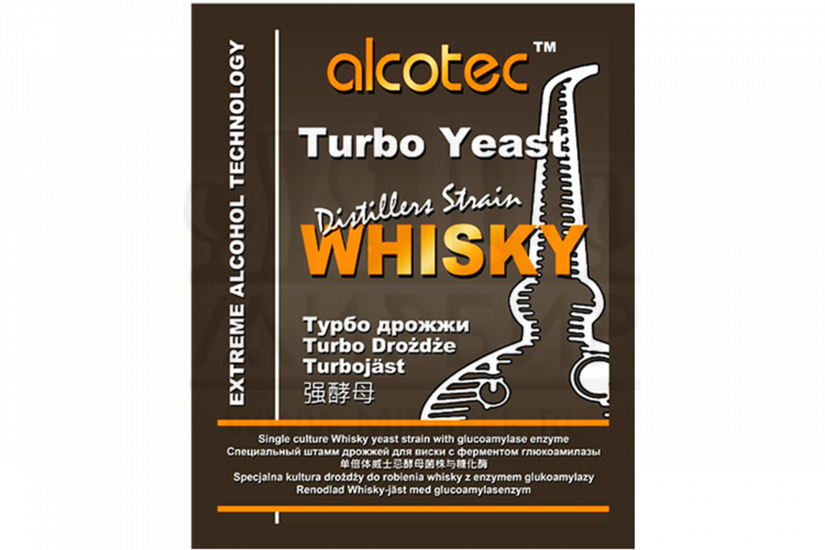 Спиртовые дрожжи Alcotec "Whisky Turbo", 73 г