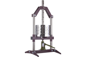 Пресс для сока домкратный гидравлический, 10 л, без кожуха