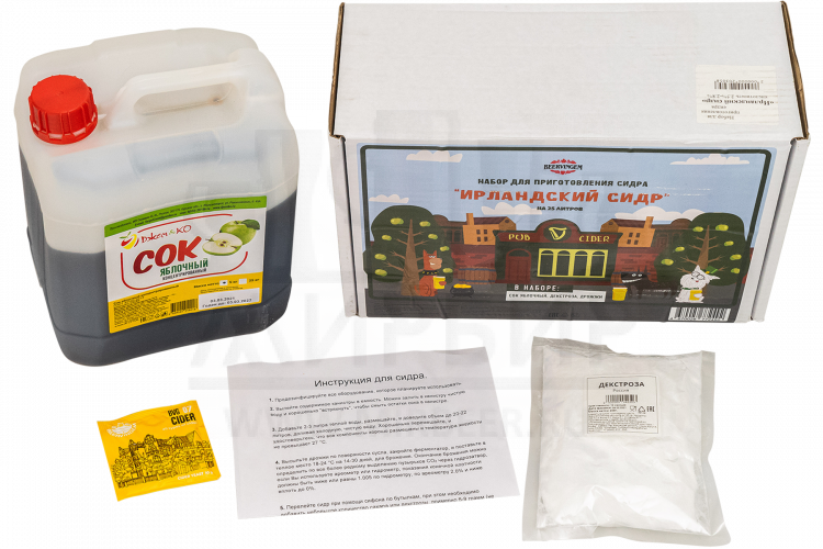 Набор для приготовления сидра Beervingem "Ирландский сидр" на 25 л