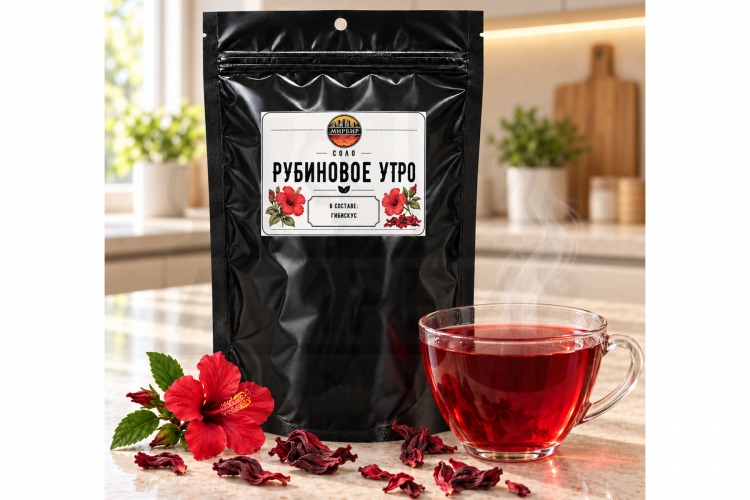 Соло Каркаде «Рубиновое утро» 50г. чистый вкус