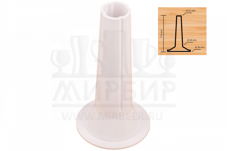Насадка колбасная d 22-29 мм