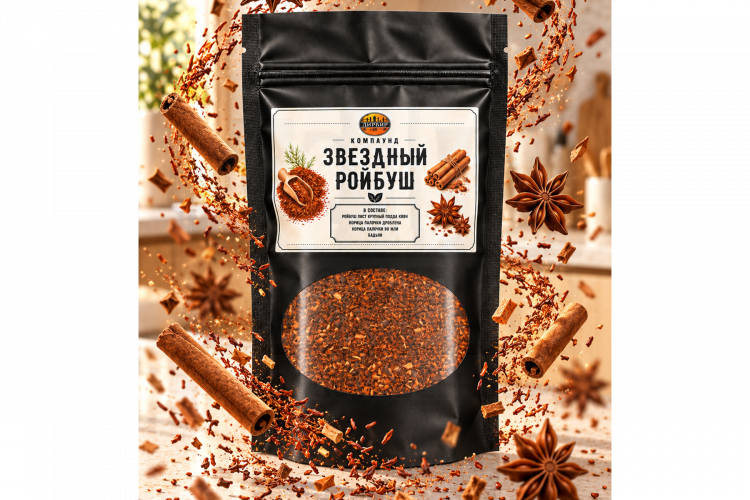 Компаунд «Звёздный ройбуш» 50г. букет вкусов