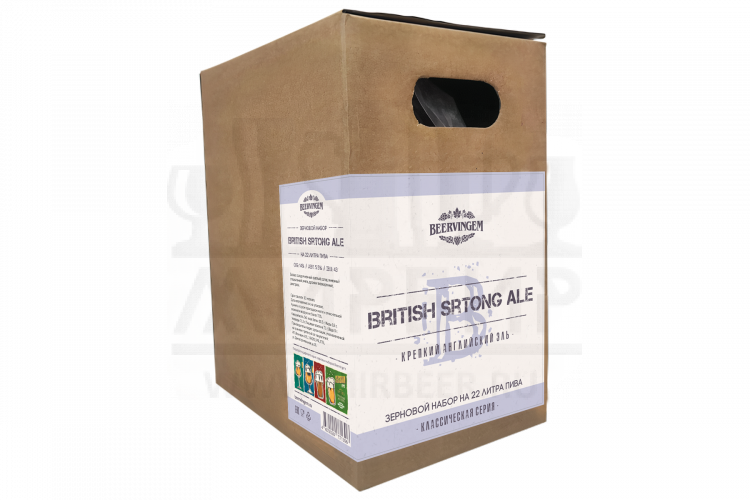 Зерновой набор Beervingem "British Strong Ale" на 22 литра