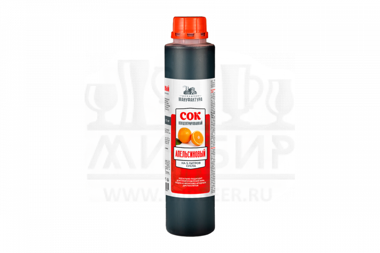 Концентрированный сок Домашняя Мануфактура "Апельсиновый", 1 кг