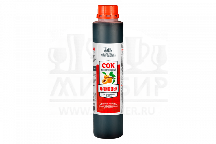 Концентрированный сок Домашняя Мануфактура "Абрикосовый", 1 кг