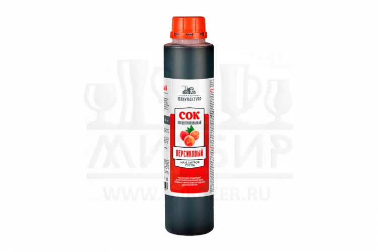 Концентрированный сок Домашняя Мануфактура "Персиковый", 1 кг