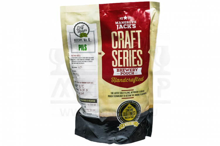 Солодовый экстракт Mangrove Jack's Craft Series "Pils with Saaz Hops", 2,2 кг