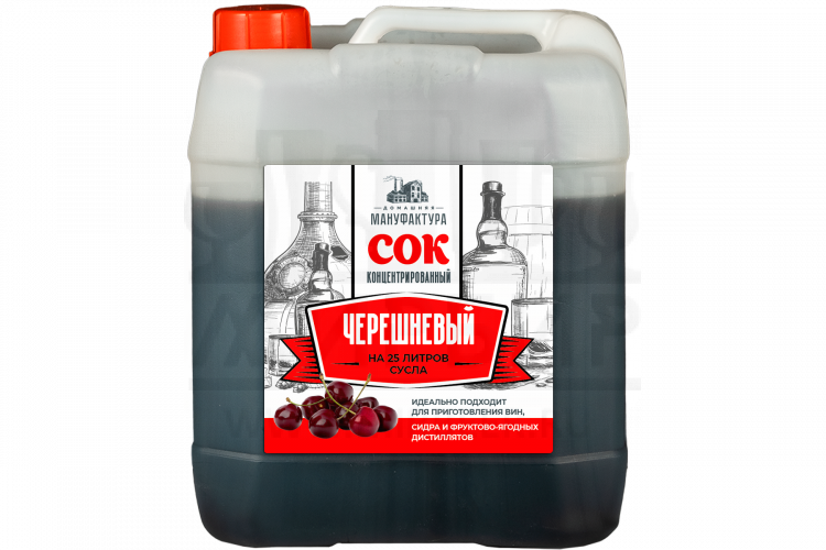 Концентрированный сок Домашняя Мануфактура "Черешневый", 5 кг