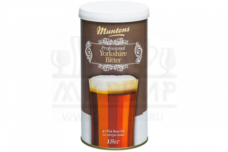 Солодовый экстракт Muntons "Yorkshire Bitter", 1,8 кг