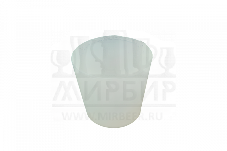 Пробка силиконовая прозрачная №50-У 54*45/50