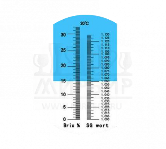 Рефрактометр ATC 120 (0...32) Пиво