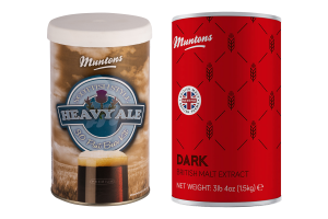 Комплект: Muntons "Scottish Heavy Ale", 1,5 кг + Muntons "Dark", 1,5 кг